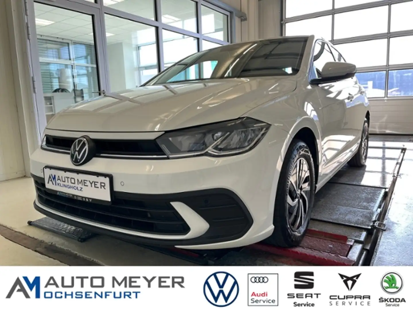 Volkswagen Polo Life 1.0 TSI DSG Kamera Navi ACC Wit - 1