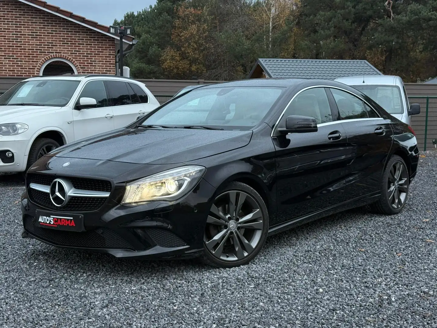 Mercedes-Benz CLA 220 Sport Led Xenon ParkeerS Leder Navi Airco ZetelV * Schwarz - 1