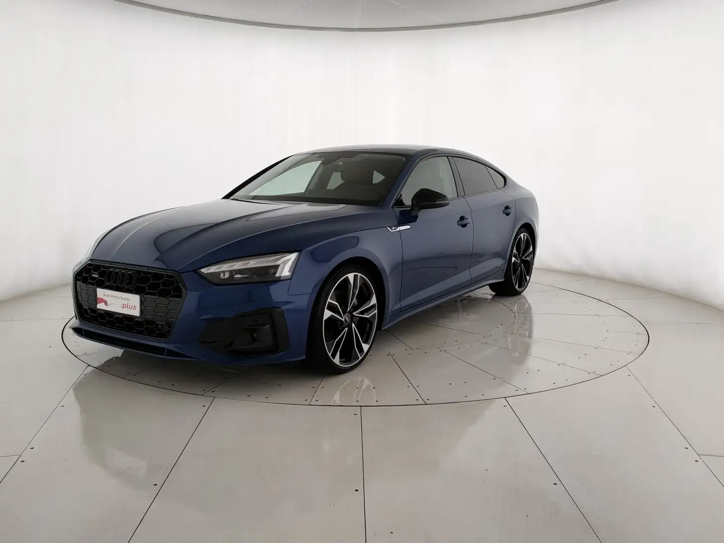 Audi A5 A5 Sportback 40 2.0 tdi mhev S line edition quattr Blauw - 1