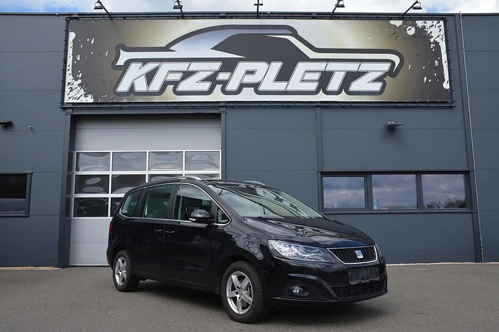SEAT Alhambra Executive 2,0 TDI CR DSG TEMP XEN NAVI PDC RÜFK SH Noir - 1