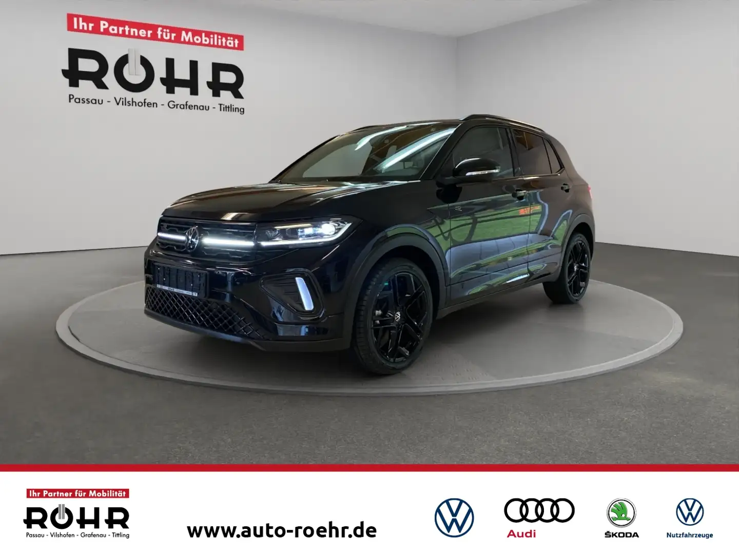 Volkswagen T-Cross R-line 1.5 TSI BMT DSG (Navi.ACC.Matrix.DAB+.Klima Schwarz - 1