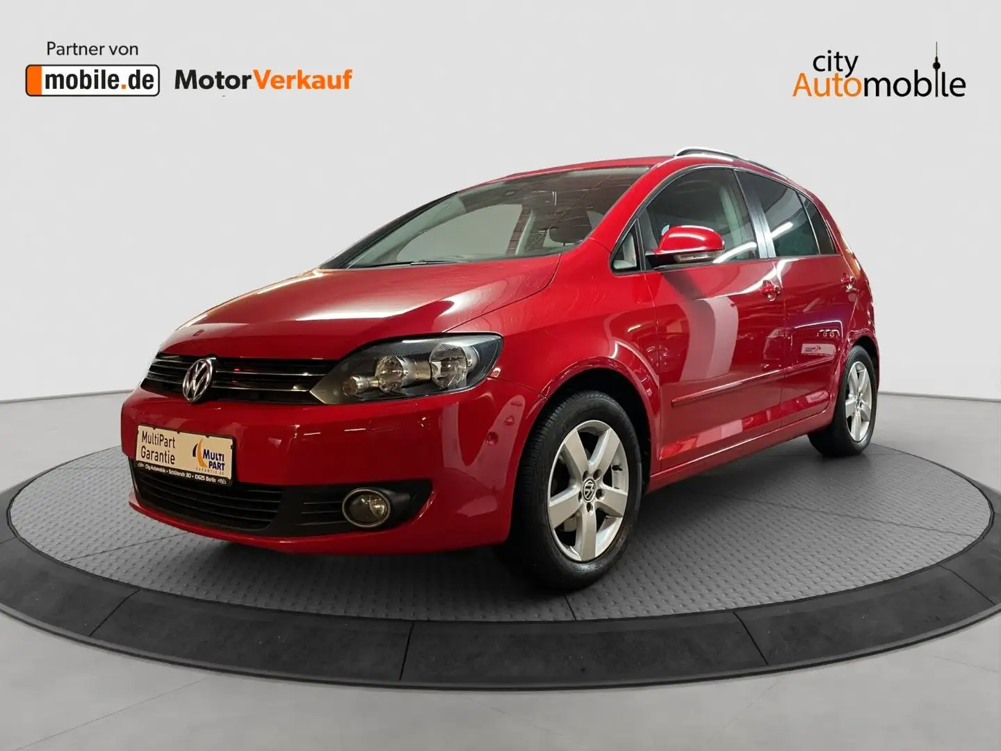 Volkswagen Golf Plus VI Team BMT/Schiebedach/SHZ/PDC Rot - 1