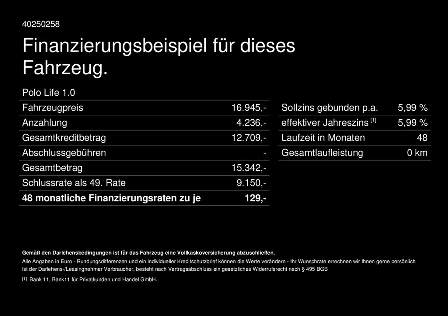 Volkswagen Polo Life 1.0|APP-CONNECT|TEMPOMAT|CLIMATRONIC Schwarz - 2