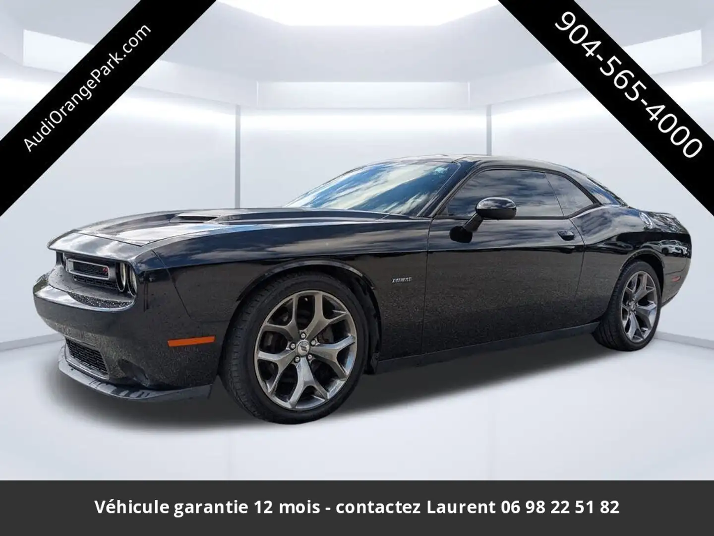 Dodge Challenger R/T 5.7L V8 Tout compris hors homologation 4500e Noir - 1