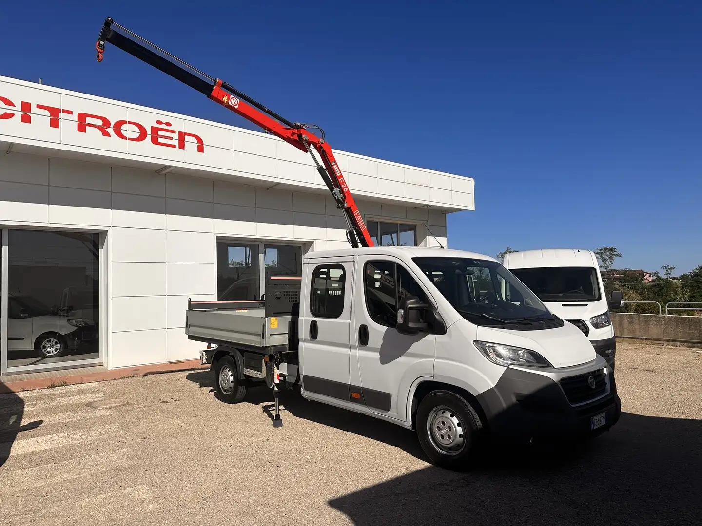 Fiat Ducato 295 Maxi 35 LH1 2.3 mjt 130cv d.cab. E6 Blanc - 1