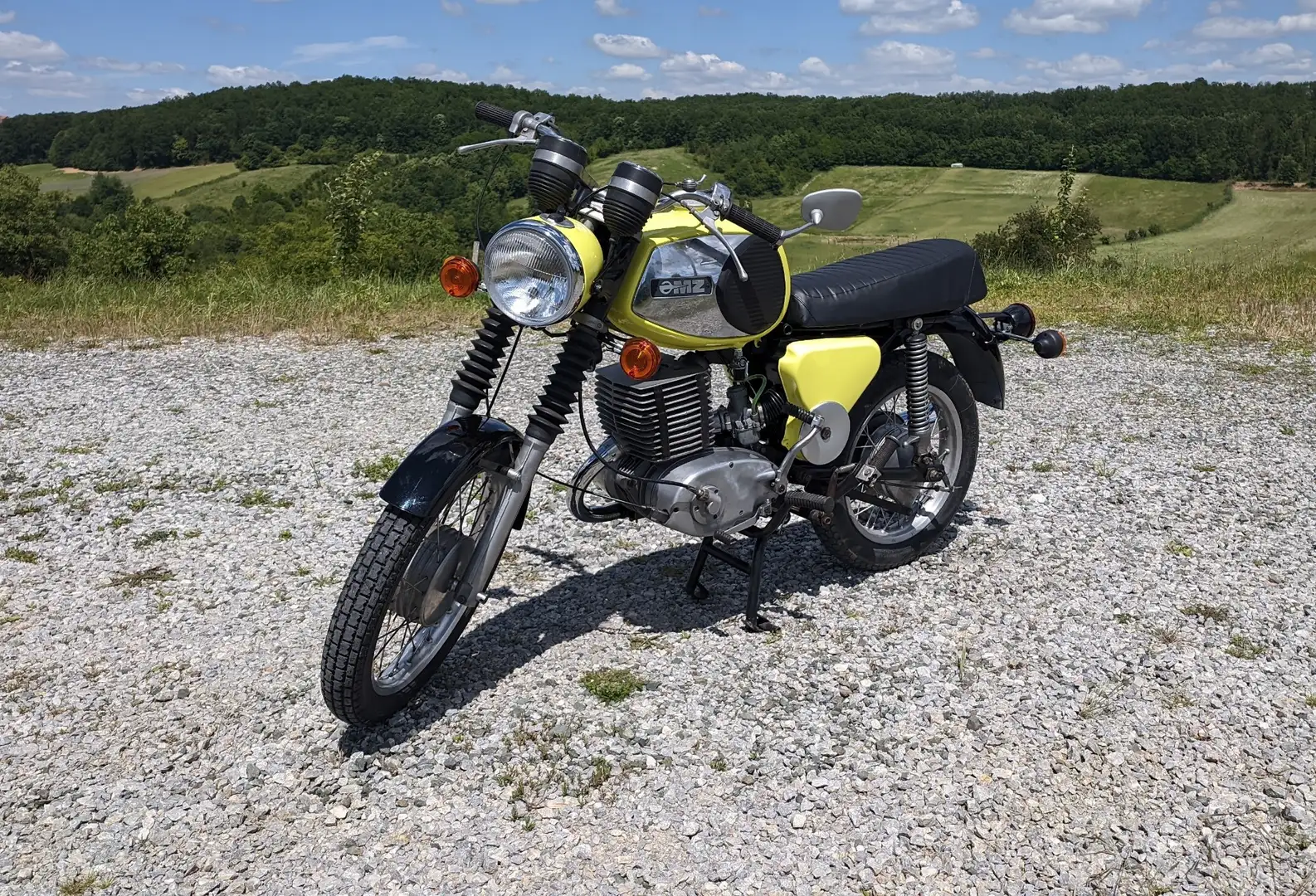 MZ TS 250 Supa 5 Jaune - 2