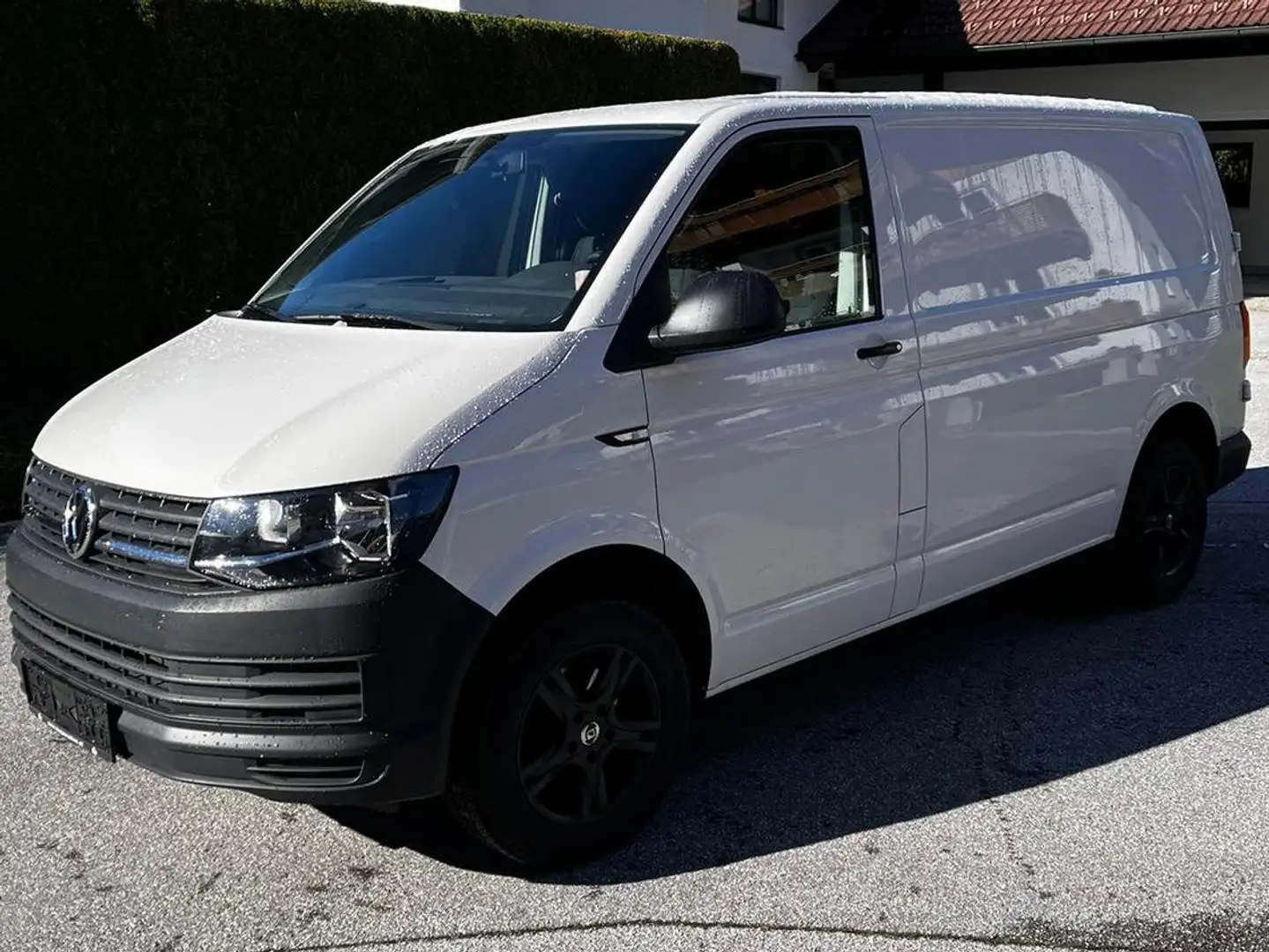 Volkswagen T6 Transporter Kasten -1.Hand - nur 42tkm -Scheckheft -1A Zustand Weiß - 1