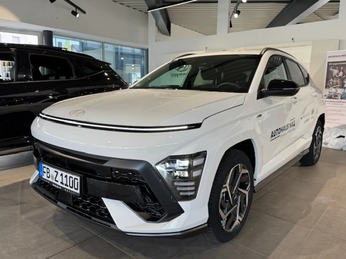 Hyundai KONA 1.6 GDI N Line Inkl. Inspektionspaket Big Deal Weiß - 2