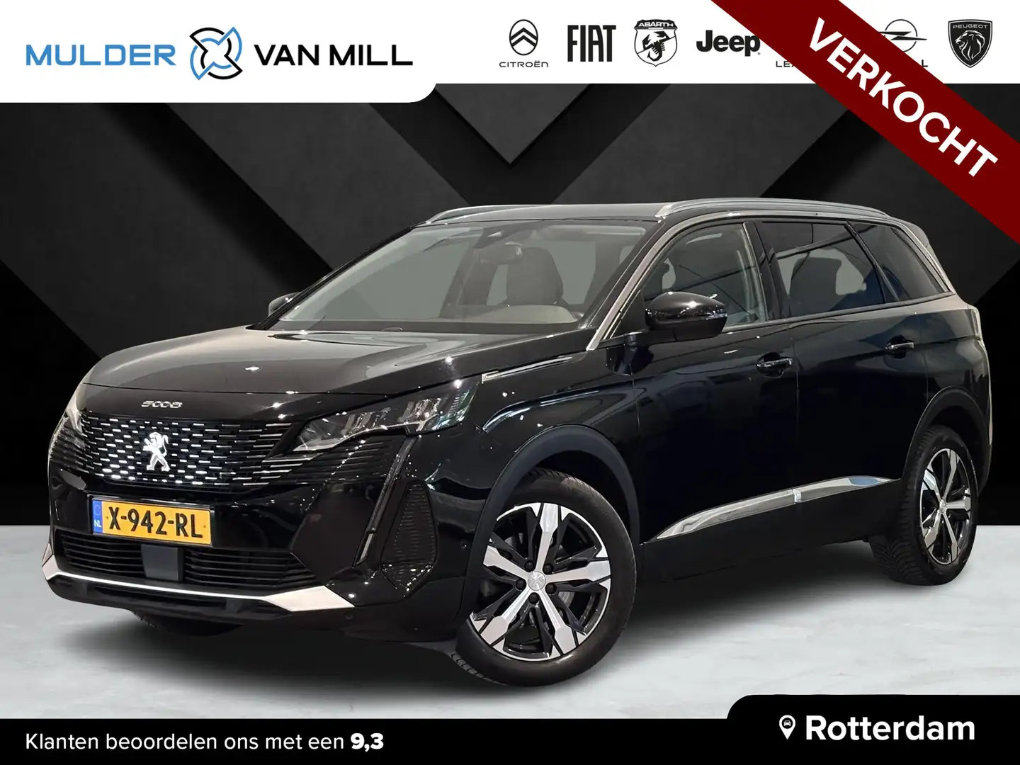 Peugeot 5008 SUV Allure Pack 1.2 Turbo 130pk | TREKHAAK | LED | Fekete - 1