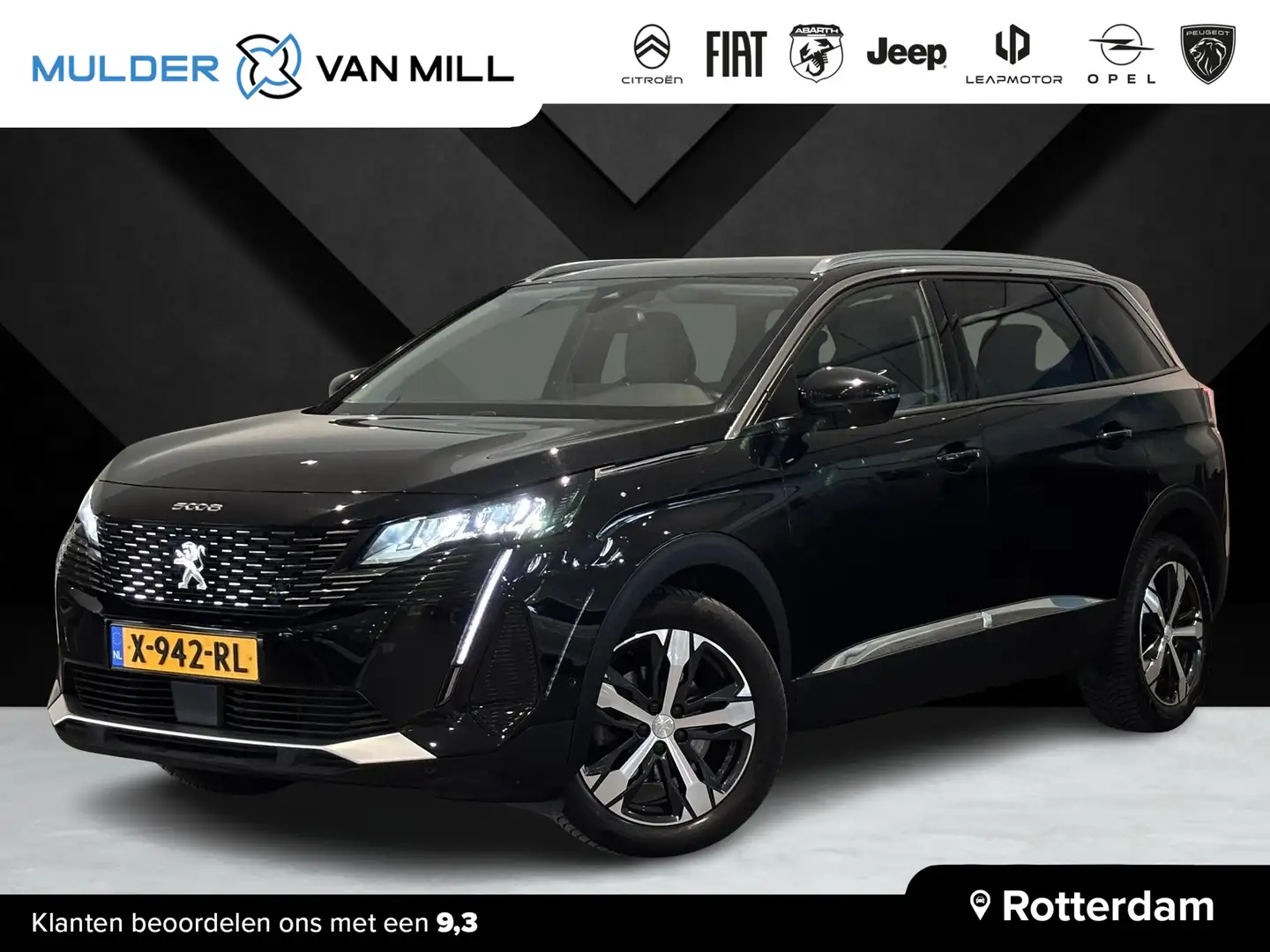 Peugeot 5008 SUV Allure Pack 1.2 Turbo 130pk | TREKHAAK | LED | Noir - 2