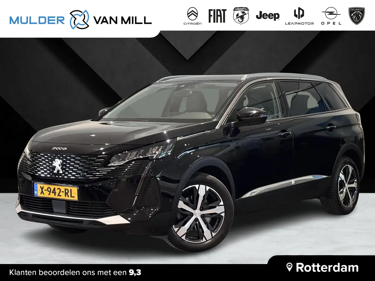 Peugeot 5008 SUV Allure Pack 1.2 Turbo 130pk | TREKHAAK | LED | Noir - 1