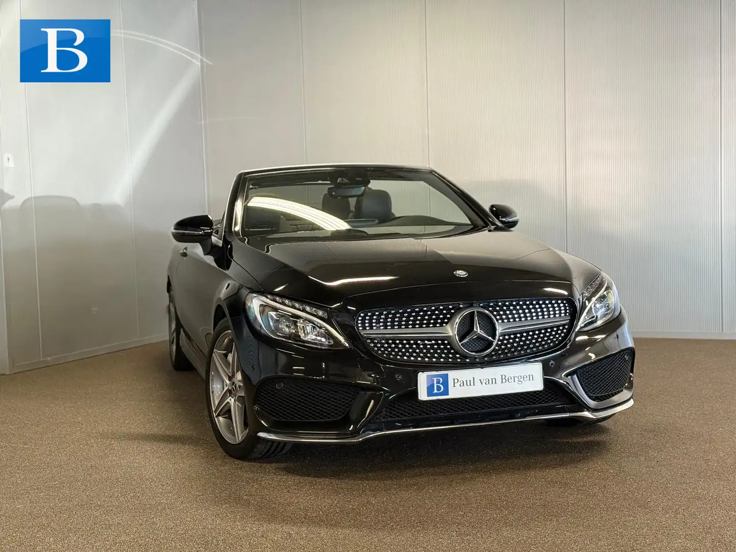 Mercedes-Benz C 250 Cabrio AMG STYLING-AIRSCARF-AIRCAP-CAMERA-COMAND-S Noir - 1