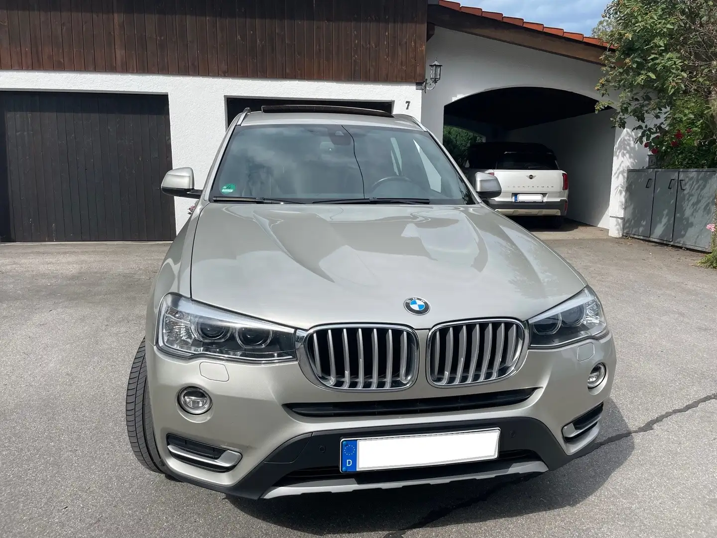 BMW X3 X3 xDrive20d xLine Mineralsilber Metallic Leder Silber - 1