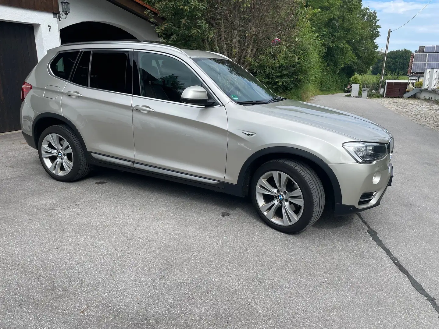 BMW X3 X3 xDrive20d xLine Mineralsilber Metallic Leder Silber - 2