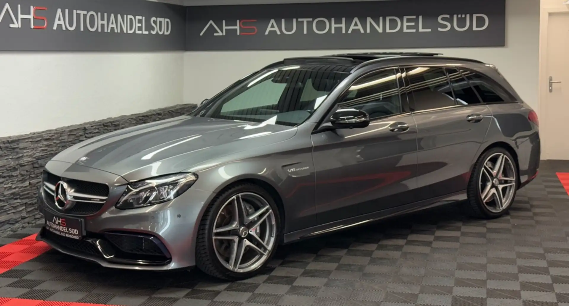 Mercedes-Benz C 63 AMG C 63 T AMG*PANORAMA*NIGHT*K.GO*S.ABGAS*KAMERA* Grau - 1