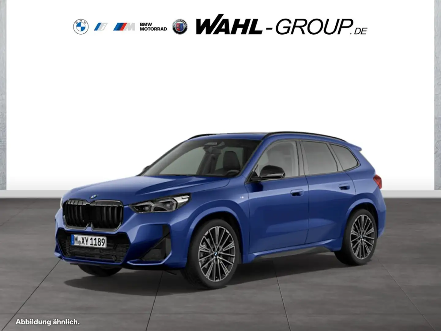 BMW X1 sDrive18d M Sport AHK Panorama eSitz DrivingAss Pr Blau - 1