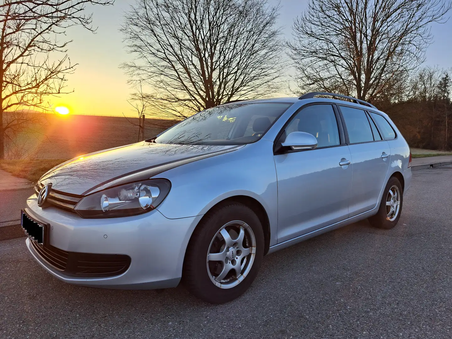 Volkswagen Golf Variant Golf VI Variant Trendline 1.6 TDI aus 2013 Argento - 1