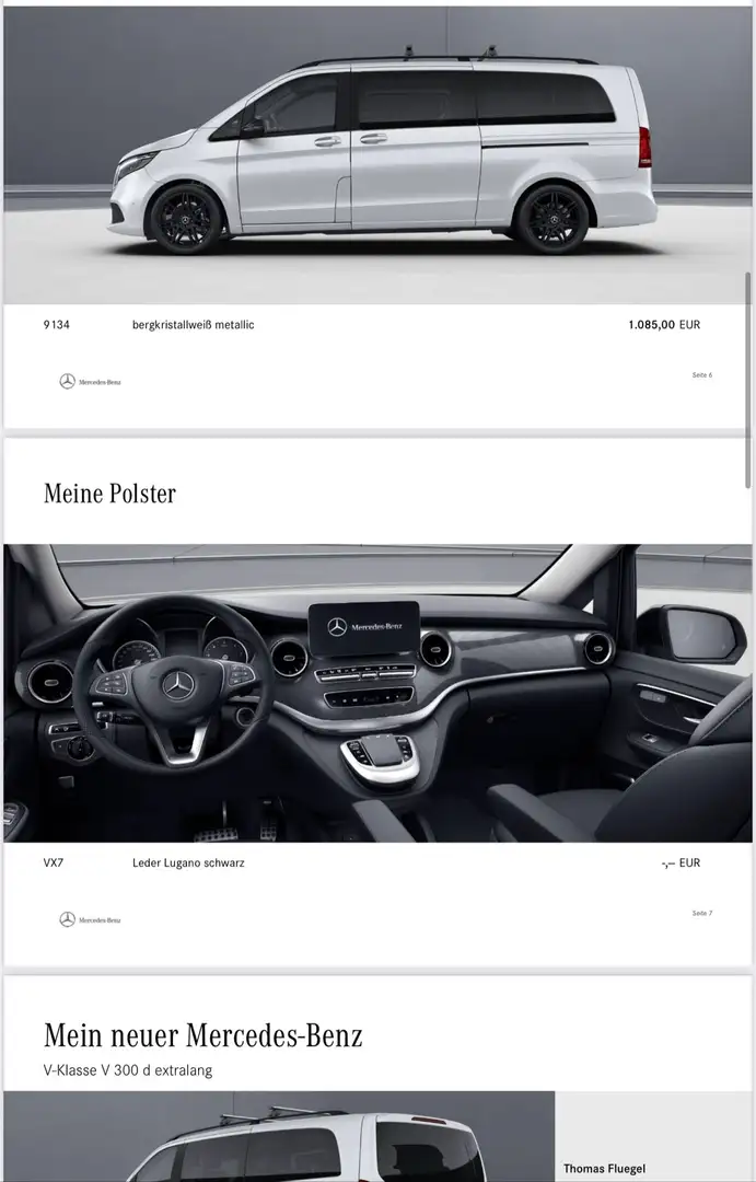 Mercedes-Benz V 300 Extralong d Avantgarde 4matic auto - 1
