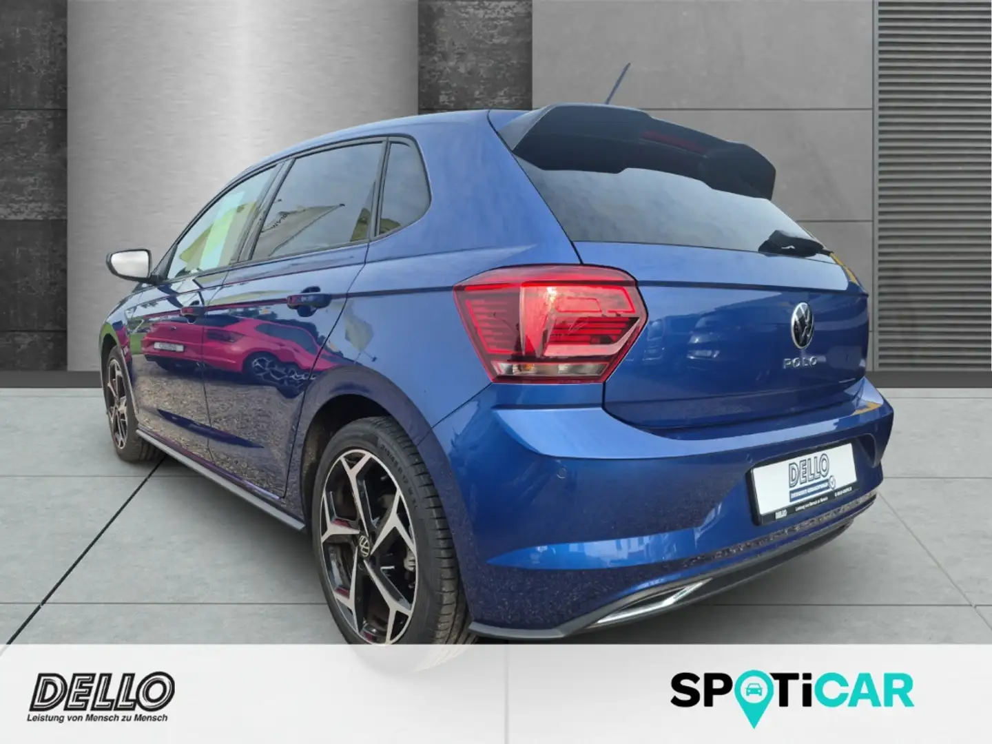 Volkswagen Polo Highline 1.5 TSI DSG R-Line LED Sihz DAB Klimaauto Bleu - 1