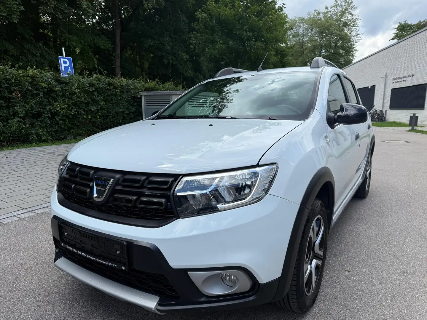 Dacia Sandero TCe 90 Stepway Prestige NAVI-PDC-KLIMA-TEMP Weiß - 1