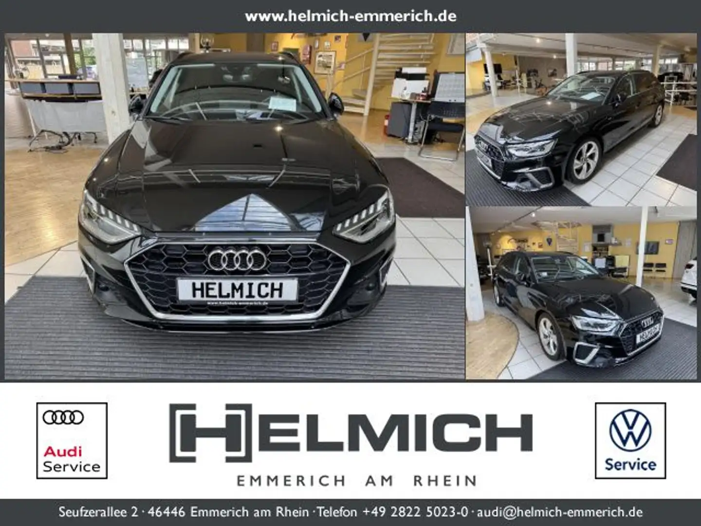 Audi A4 Avant 2.0 TDI S-Tronic S-Line LED Navi VC ACC Negro - 1