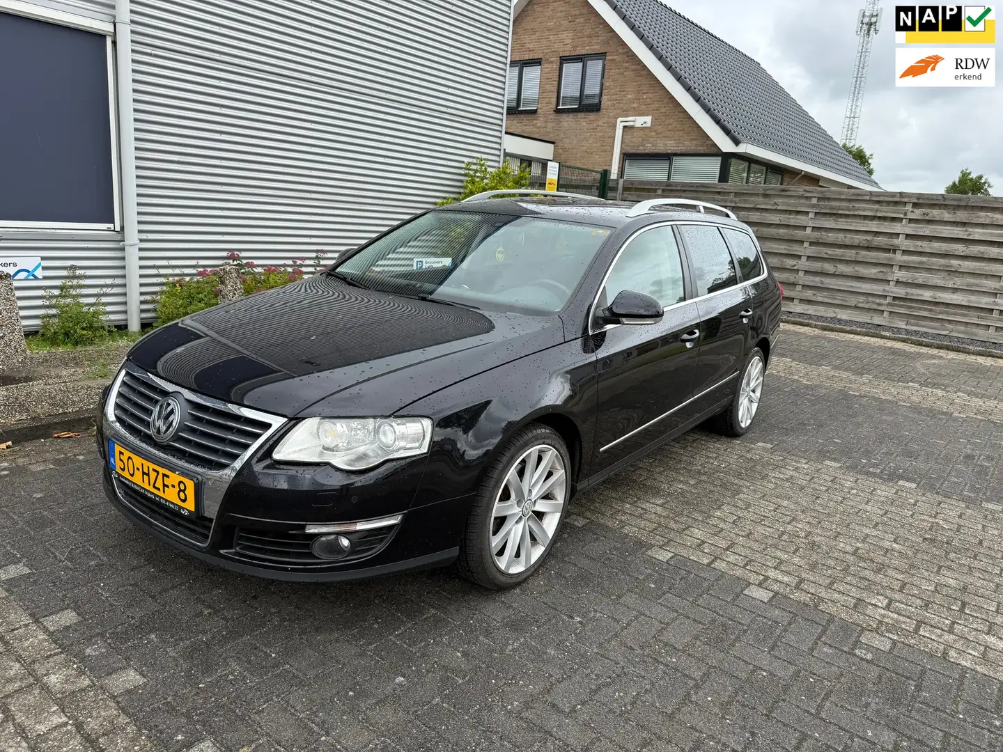 Volkswagen Passat Variant 2.0 TFSI Highline Automaat Nav.+ Clima Bj:2009 NAP Negro - 1
