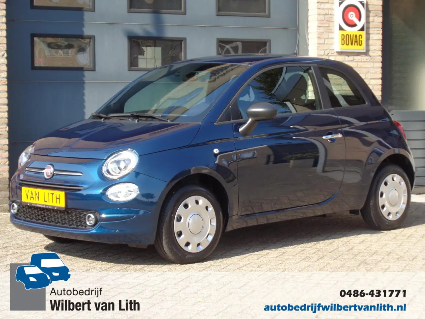 Fiat 500 1.0 Hybrid Vita | Navi | Pdc | Cruise | Carplay | Azul - 1