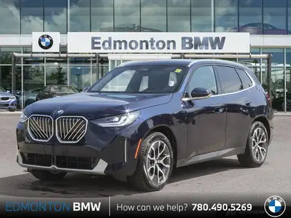 Blue 2026 BMW X3 SUV / Crossover All-Wheel Drive Automatic