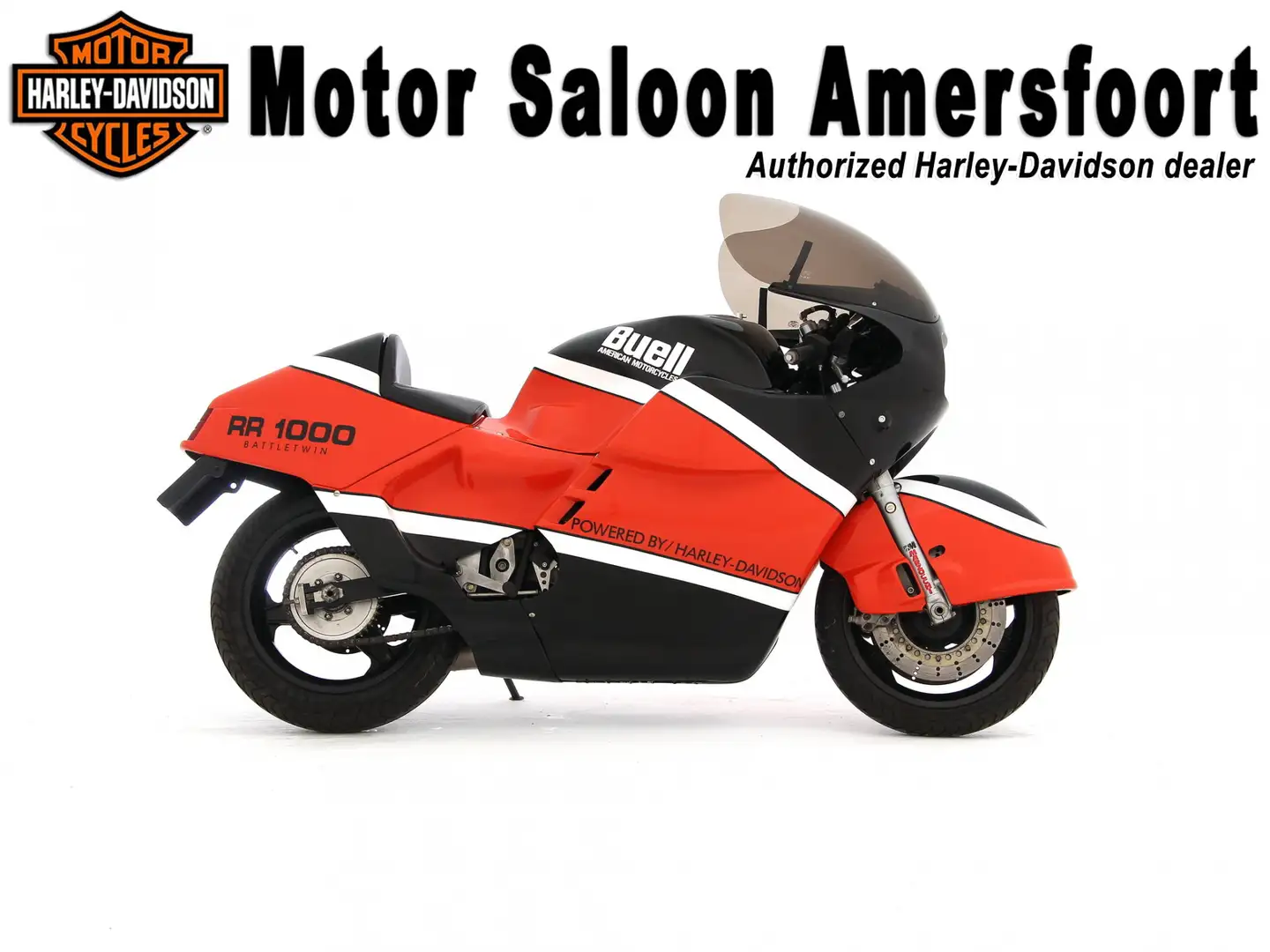 Buell RR-1000 BATTLE TWIN COLLECTORS ITEM! Oranje - 1