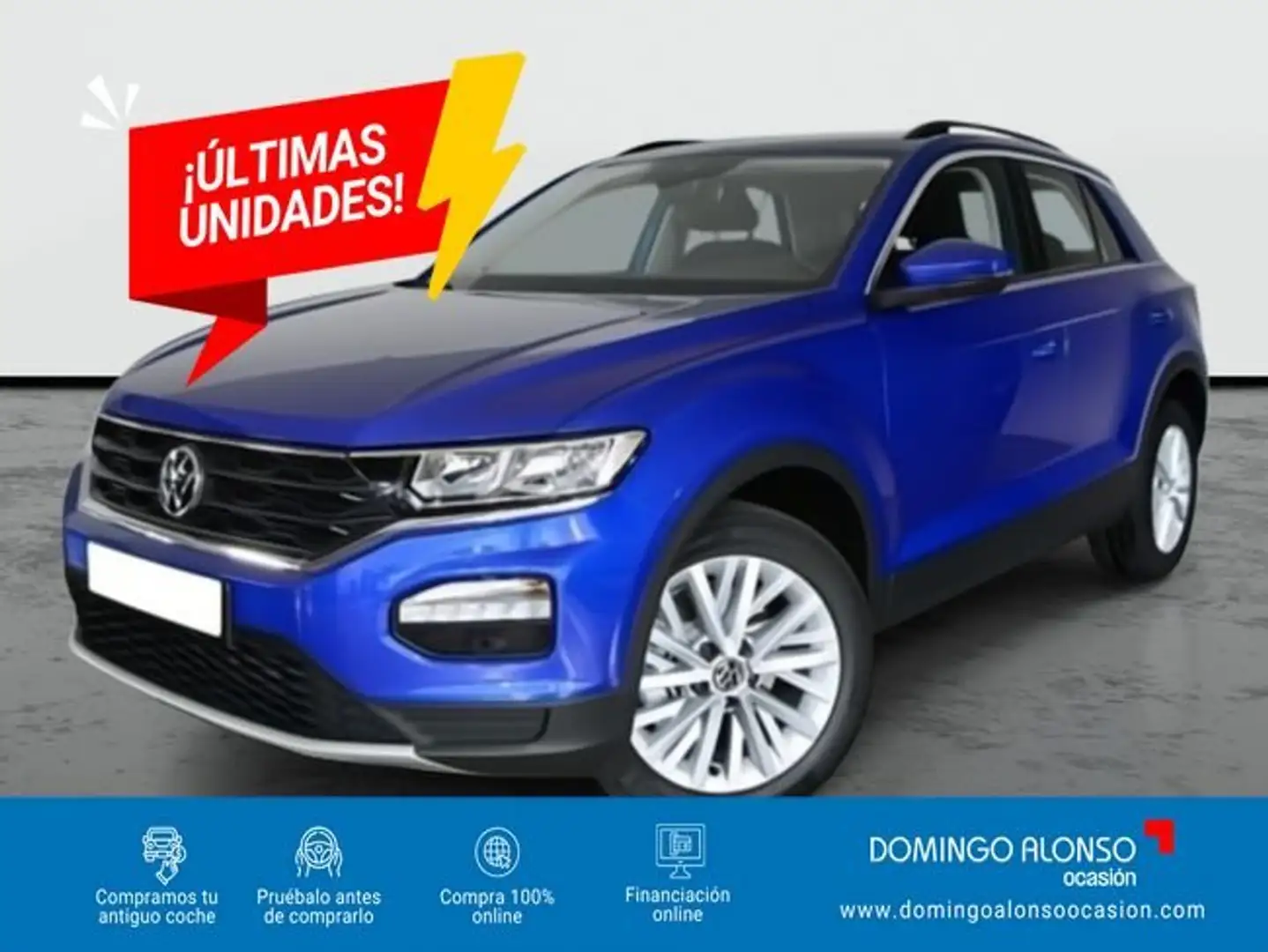 Volkswagen T-Roc Connect 1.0 TSI 81 kW (110CV) SG6 (A113CX12) Azul - 1