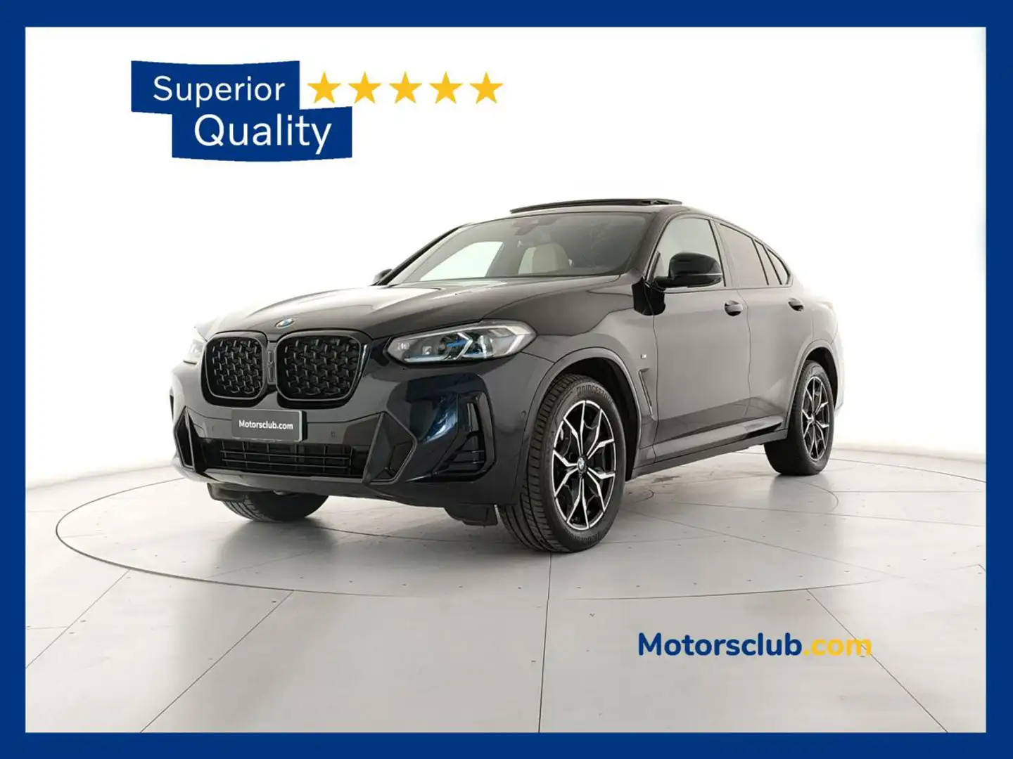 BMW X4 xDrive20d Msport Černá - 1