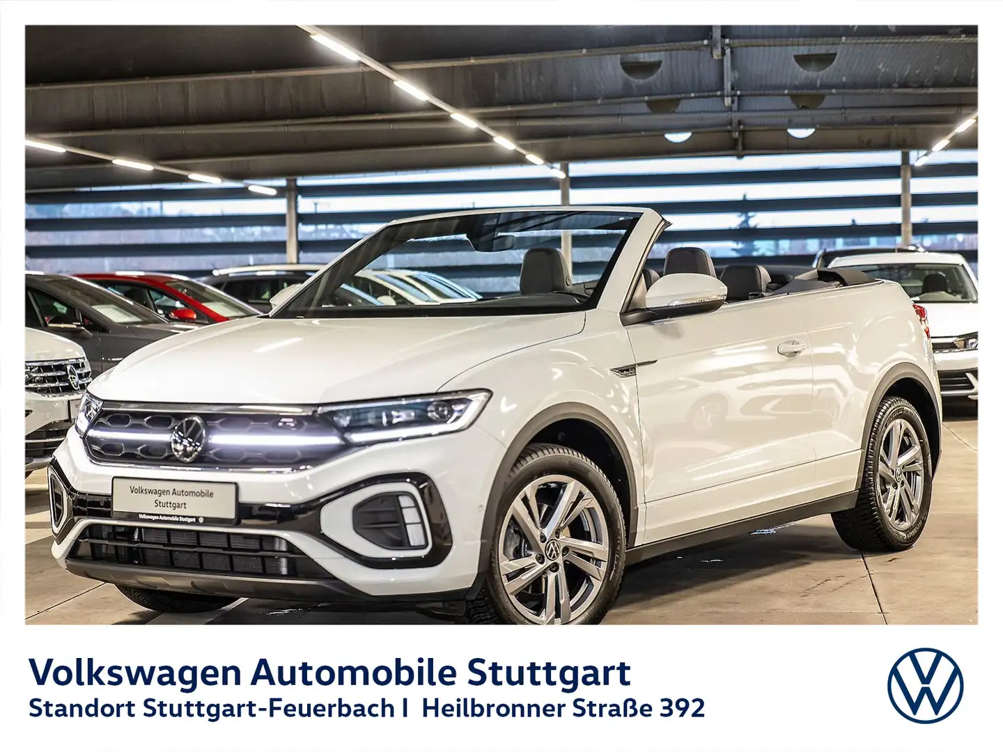 Volkswagen T-Roc 1.5 TSI R-Line DSG Navi Weiß - 1