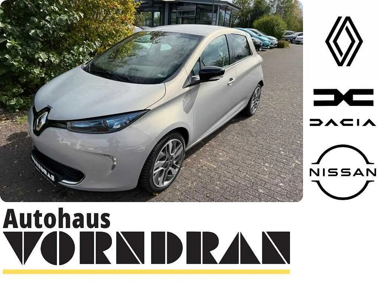 Renault ZOE Bose ZE40 Leder, PDC+Kamera, SHZ, Navi Batteriemie Beige - 1