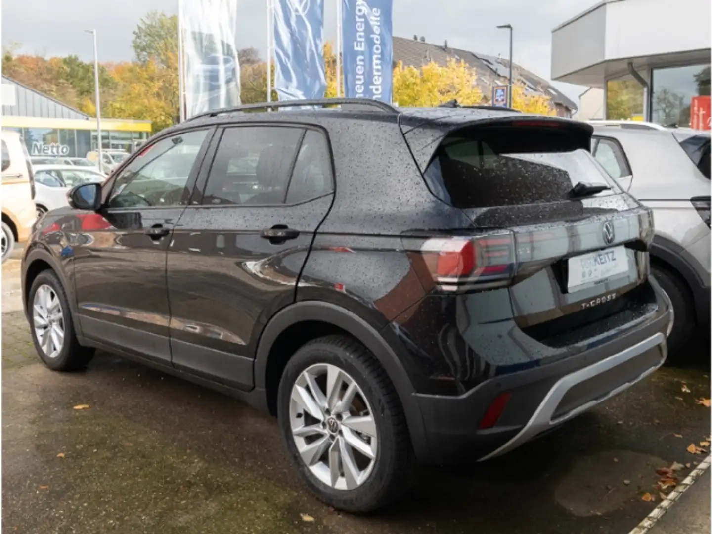 Volkswagen T-Cross 1.0 TSI 85 kW Life +ALLW+RFK+AHK+PDC+BC+ Schwarz - 2