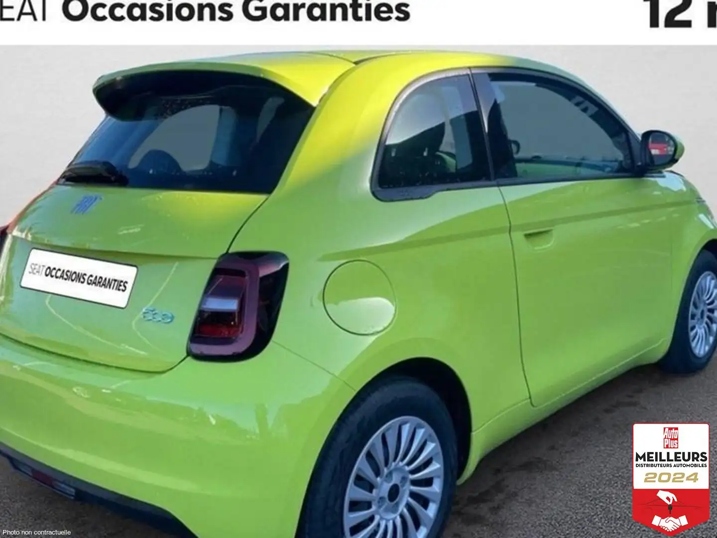 Fiat 500 E 95 ch nouvelle 500 Blanc - 2