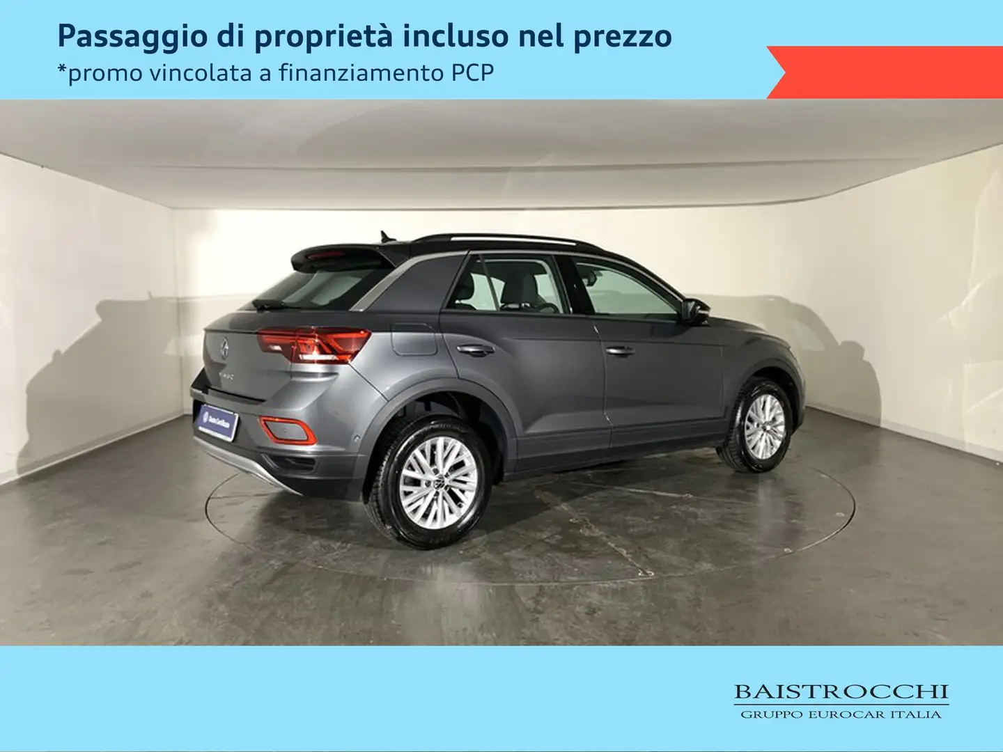 Volkswagen T-Roc 1.5 tsi life dsg Grigio - 2
