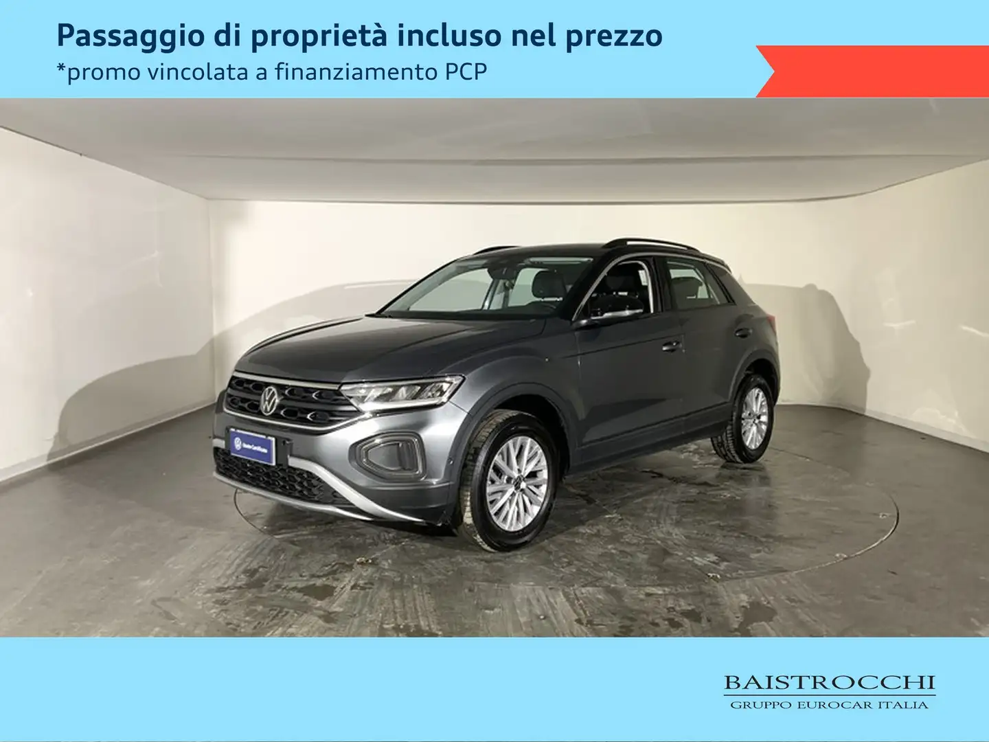 Volkswagen T-Roc 1.5 tsi life dsg Grigio - 1