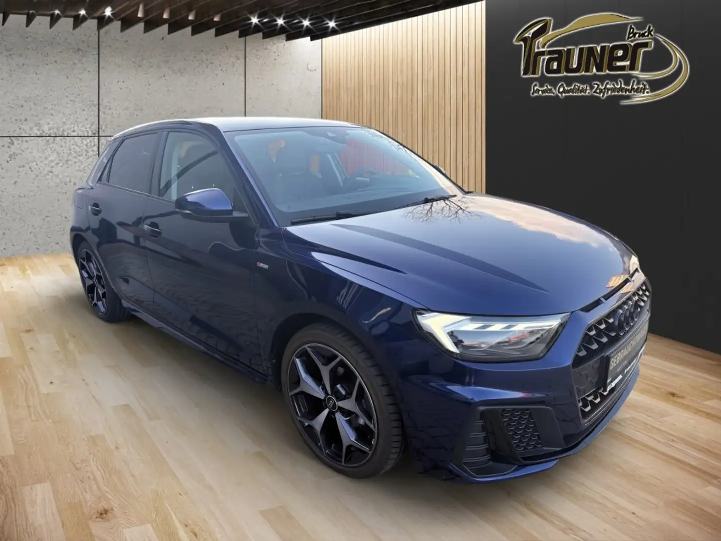 Audi A1 Sportback 25 1,0 TFSi S-Line Blau - 2