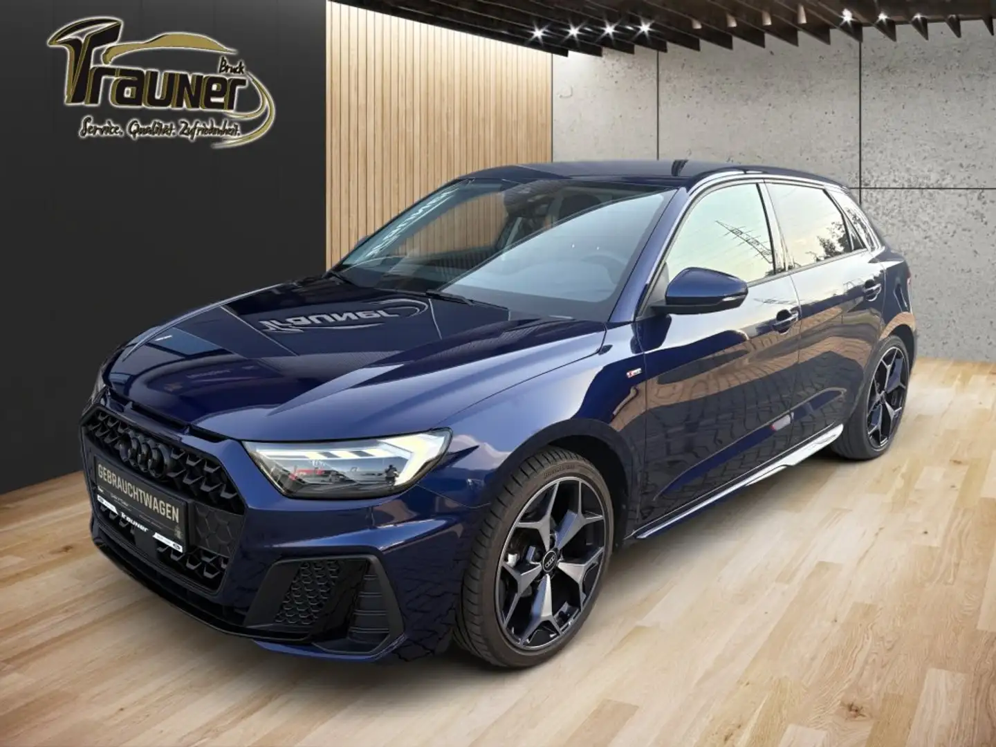 Audi A1 Sportback 25 1,0 TFSi S-Line Blau - 1