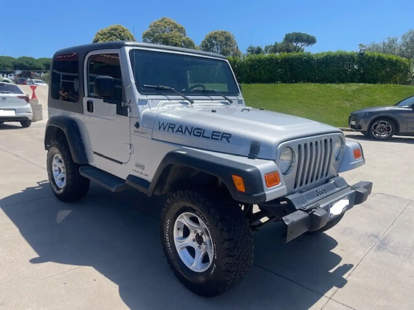 Jeep Wrangler 2.4 cat Sport Zilver - 1
