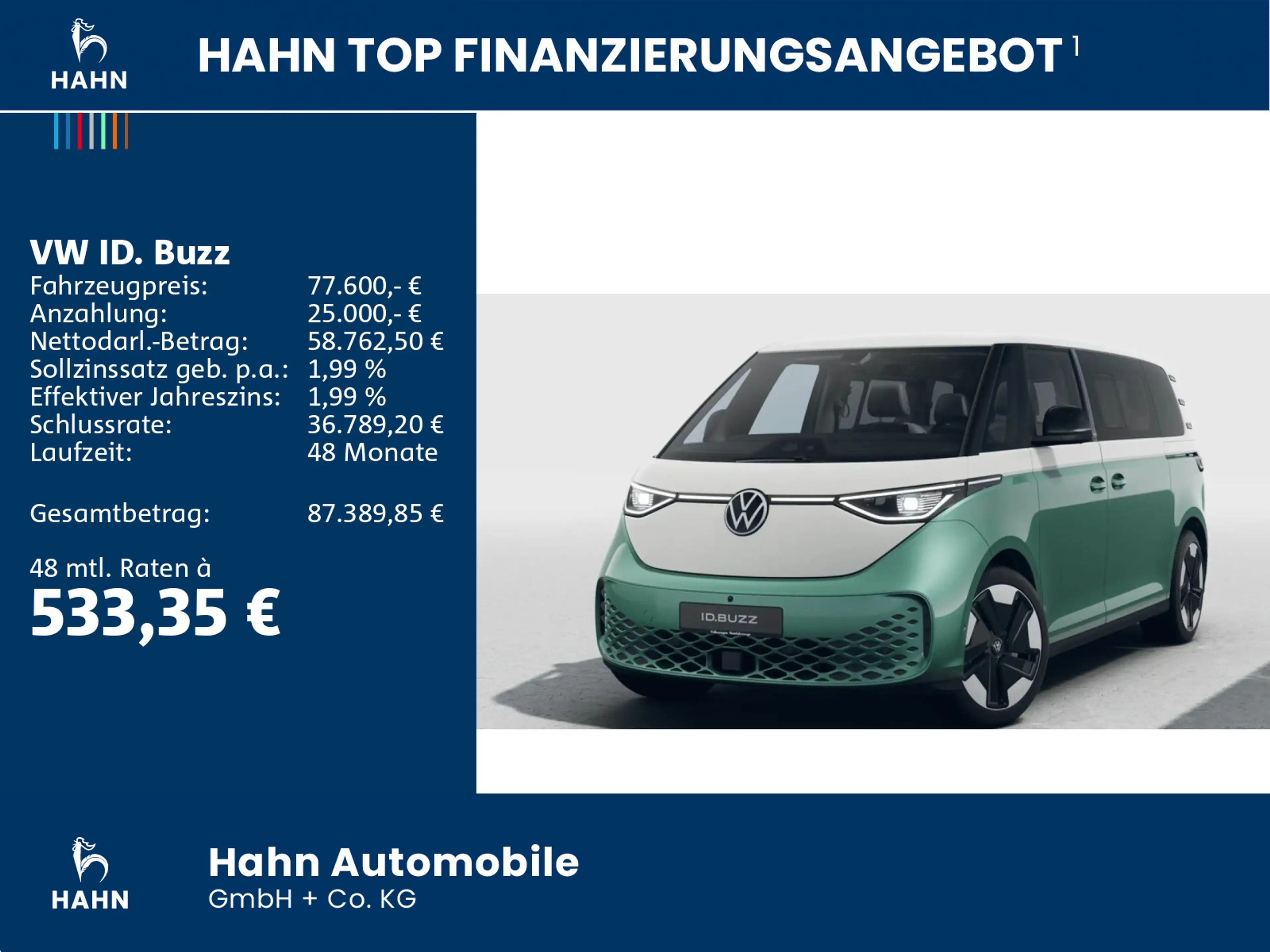 Volkswagen ID. Buzz "Generation" 210 KW LR PANORAMA IQ LIGH — photo 2
