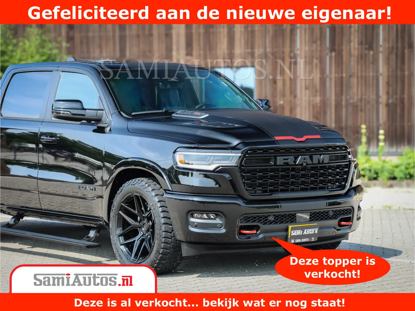 Dodge RAM 1500 Limited Night High Output 540HP 706Nm | Massa Negru - 2