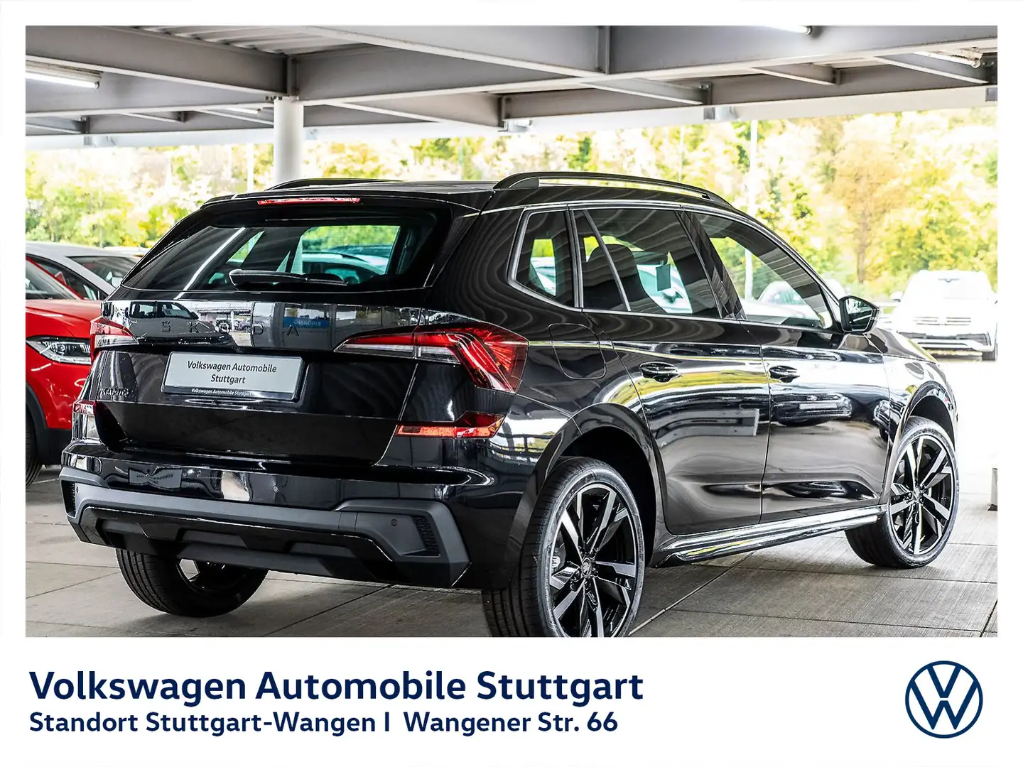 Skoda Kamiq Monte Carlo 1.5 TSI DSG Kamera AHK LED SHZ Schwarz - 2