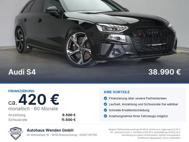 Audi S4 Avant TDI quattro ACC/Kamera/Pano/B&O/Matrix/