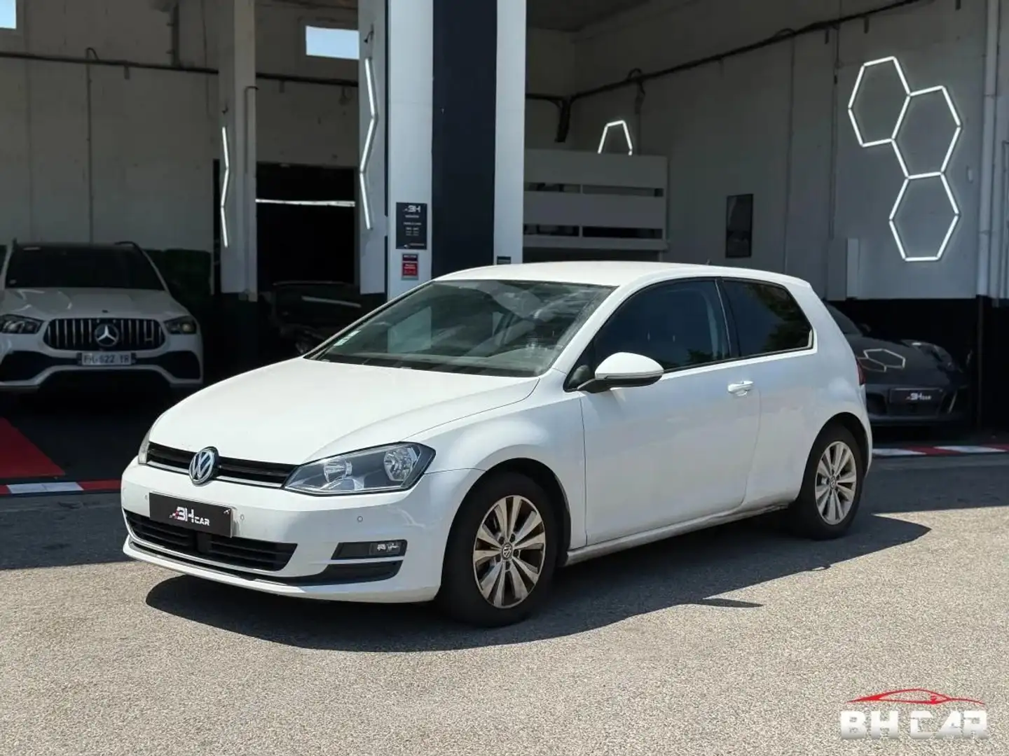 Volkswagen Golf BREAK 1.6 TDI 110 BLUEMOTION CONFORT LINE Blanc - 1