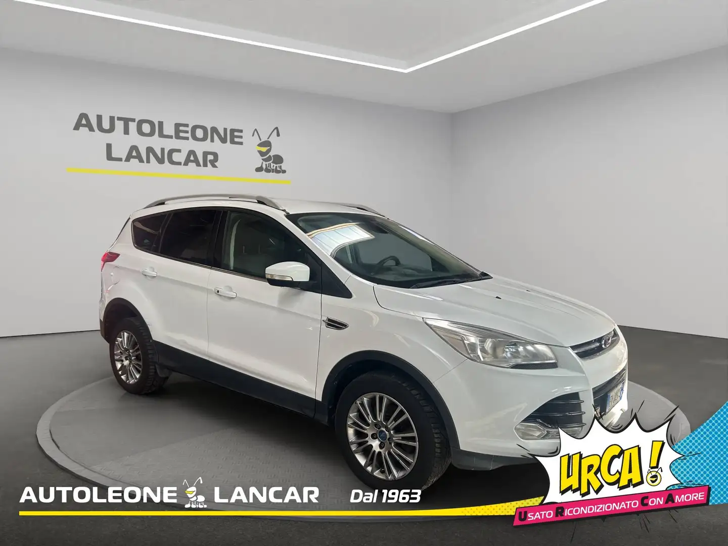 Ford Kuga 2.0 tdci Titanium 4wd 140cv Blanc - 1