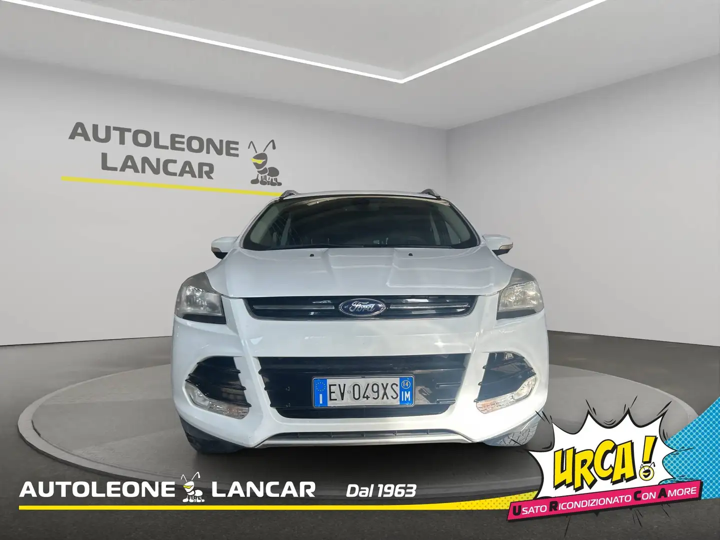Ford Kuga 2.0 tdci Titanium 4wd 140cv Blanc - 2