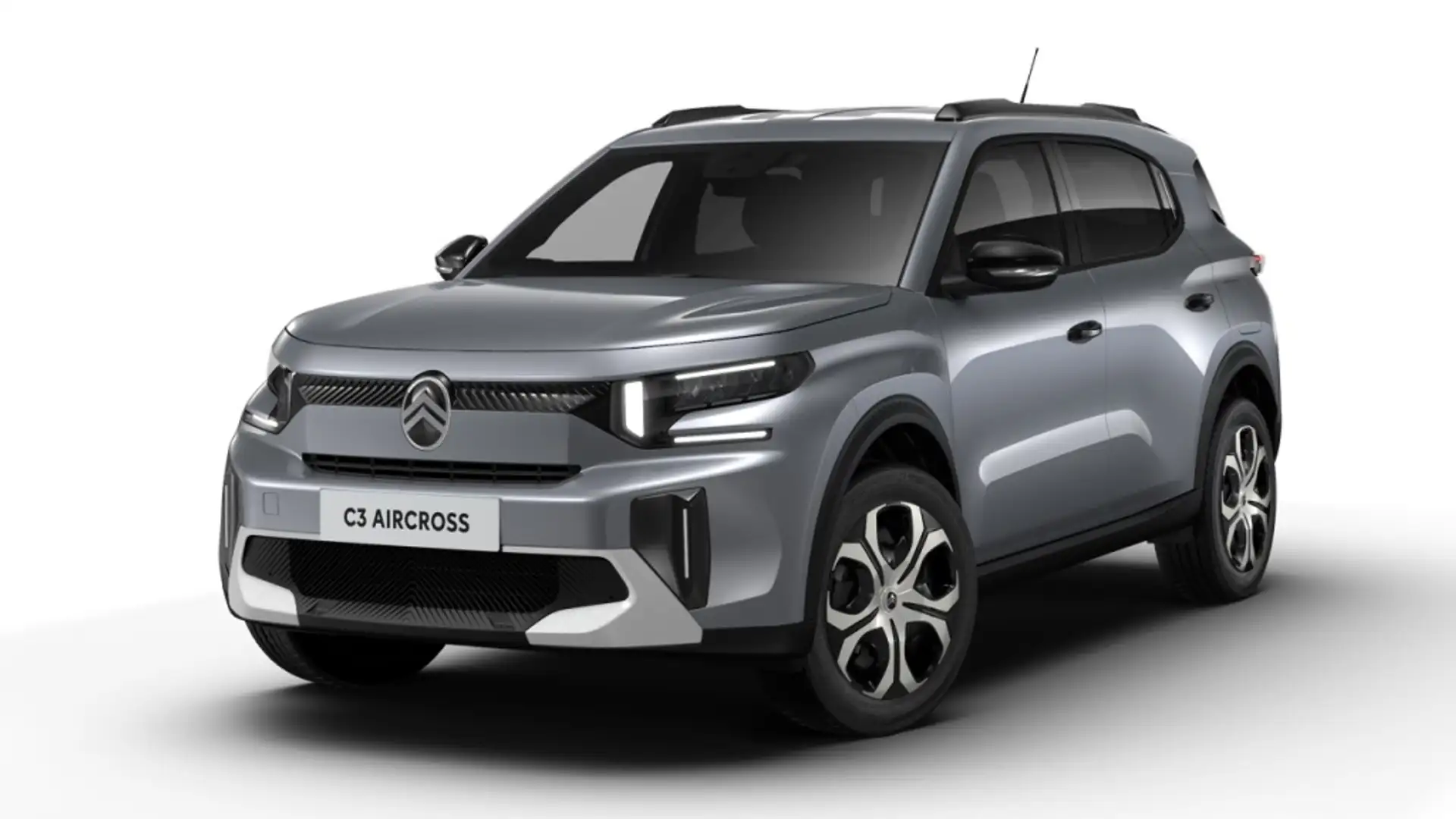 Citroen C3 Aircross Hybrid Plus e-DCS6 145 Gris - 1