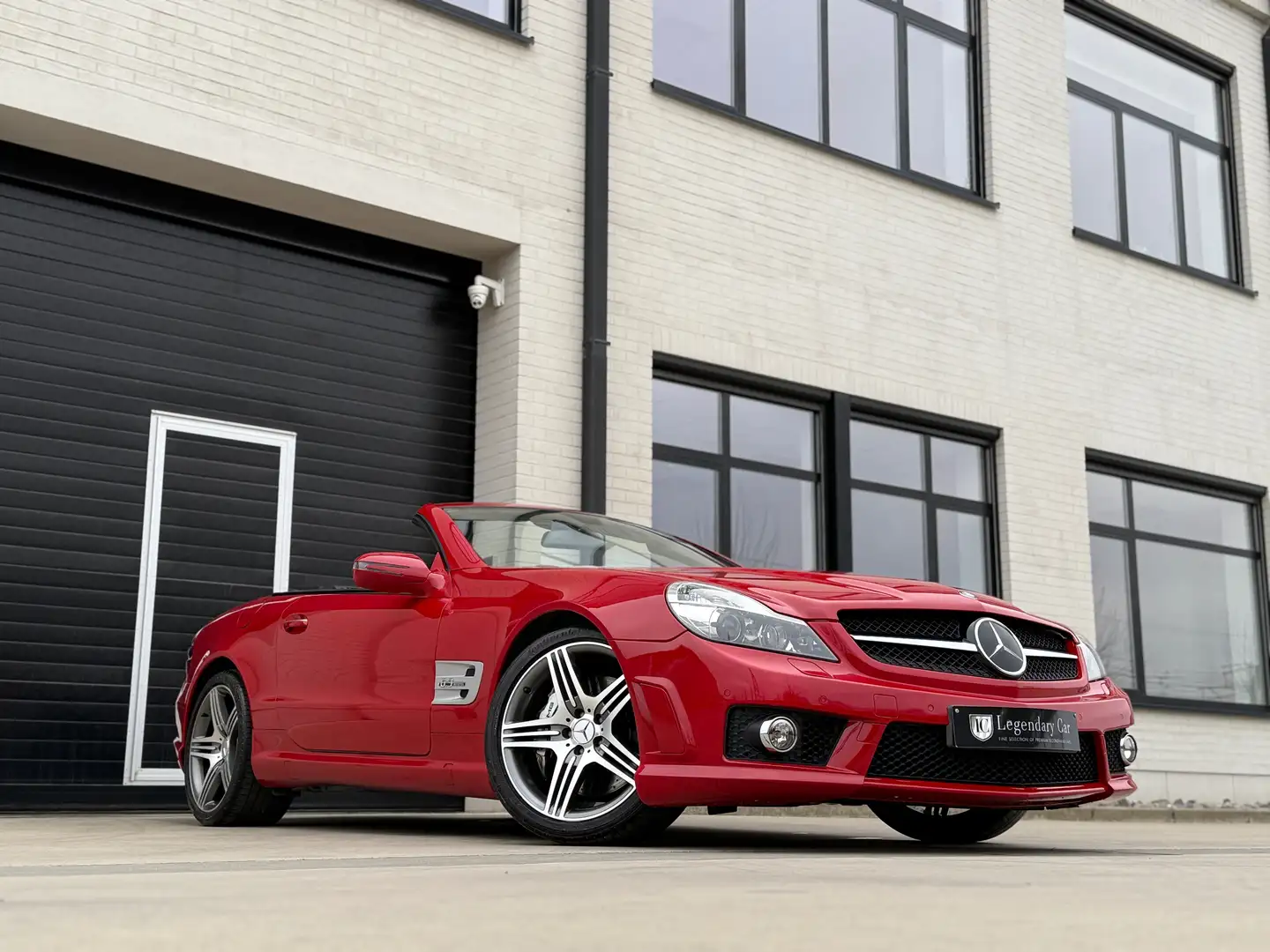 Mercedes-Benz SL 63 AMG " ABC-SUSP/CARBON/PANO/AIRSCARF/VENTIL" 48.800 KM Rouge - 1