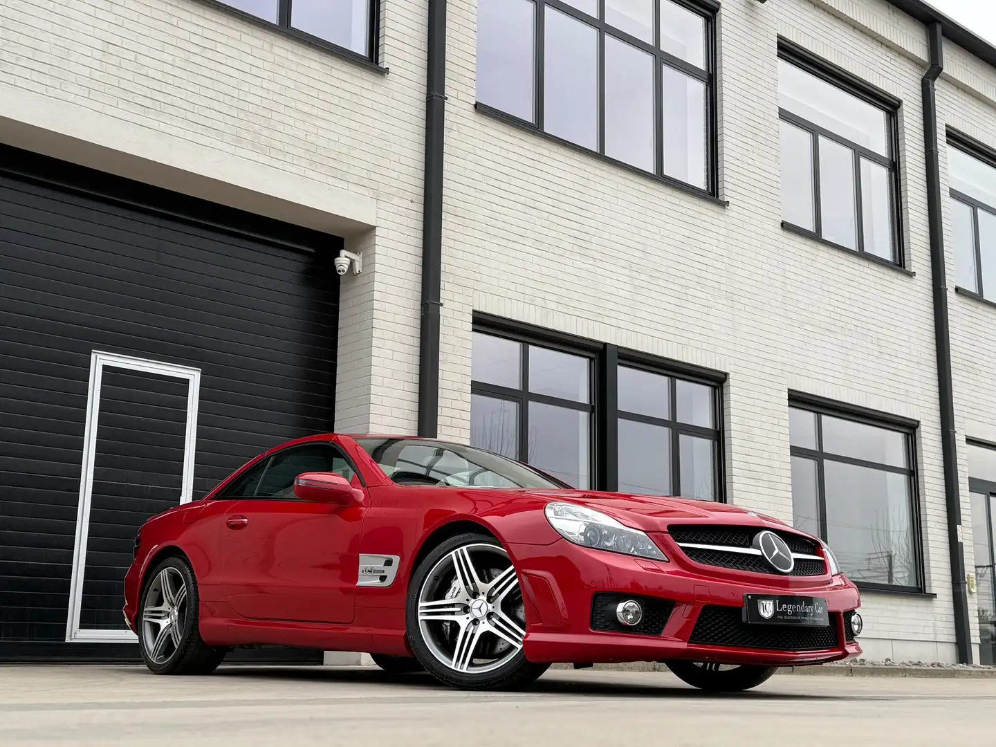 Mercedes-Benz SL 63 AMG " ABC-SUSP/CARBON/PANO/AIRSCARF/VENTIL" 48.800 KM Rouge - 2